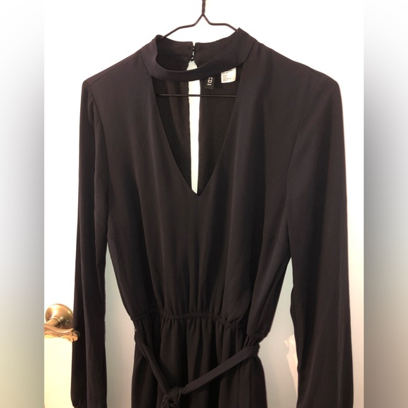 Black Mid-Length Dress - H&M - Picture 2 of 5